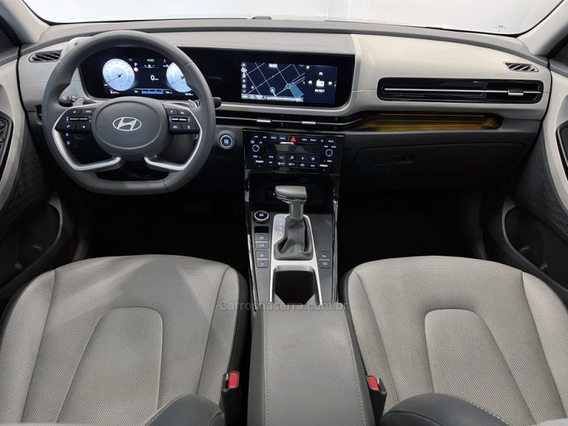 HYUNDAI CRETA 1.6 16V TGDI ULTIMATE GAMMA 2024/2025 ÓTIMA CAR FLORES DA CUNHA / Carros no Vale