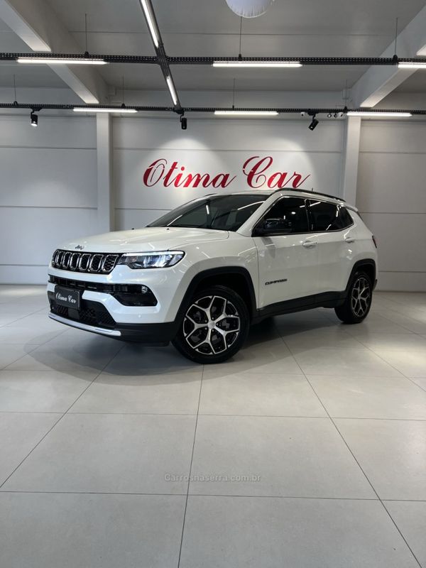 JEEP COMPASS 1.3 LONGITUDE T270 16V TURBO 2024/2025 ÓTIMA CAR FLORES DA CUNHA / Carros no Vale JEEP COMPASS 1.3 LONGITUDE T270 16V TURBO 2024/2025 ÓTIMA CAR FLORES DA CUNHA / Carros no Vale