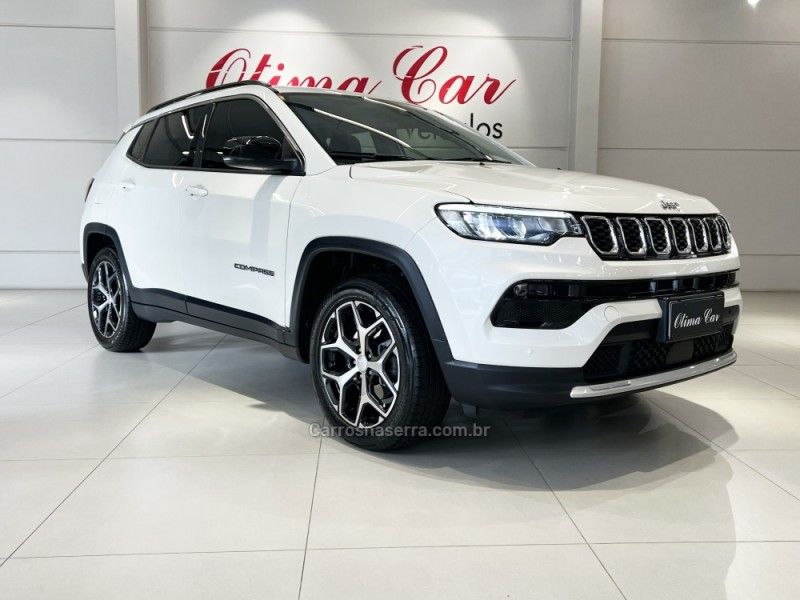 JEEP COMPASS 1.3 LONGITUDE T270 16V TURBO 2024/2025 ÓTIMA CAR FLORES DA CUNHA / Carros no Vale JEEP COMPASS 1.3 LONGITUDE T270 16V TURBO 2024/2025 ÓTIMA CAR FLORES DA CUNHA / Carros no Vale