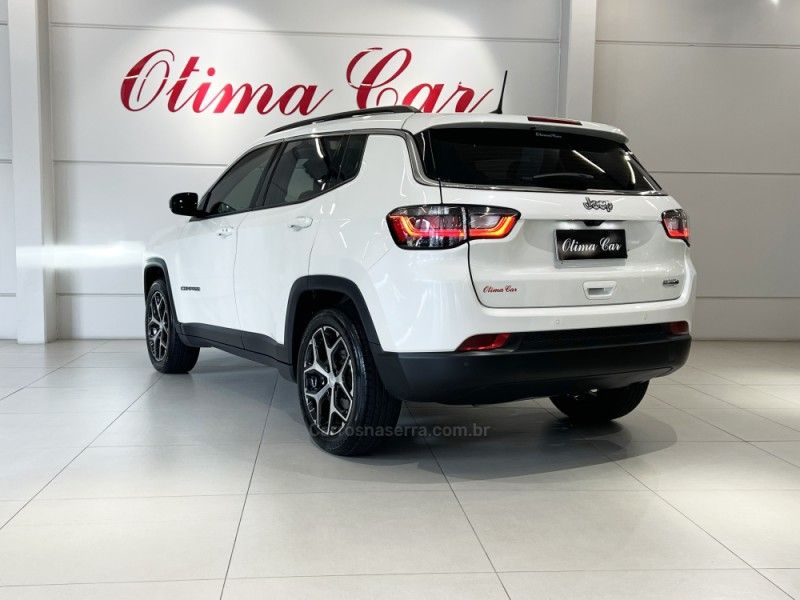 JEEP COMPASS 1.3 LONGITUDE T270 16V TURBO 2024/2025 ÓTIMA CAR FLORES DA CUNHA / Carros no Vale JEEP COMPASS 1.3 LONGITUDE T270 16V TURBO 2024/2025 ÓTIMA CAR FLORES DA CUNHA / Carros no Vale