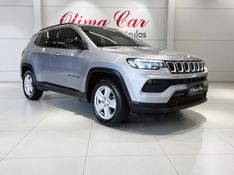 JEEP COMPASS 1.3 SPORT T270 16V TURBO 2021/2022 ÓTIMA CAR FLORES DA CUNHA / Carros no Vale