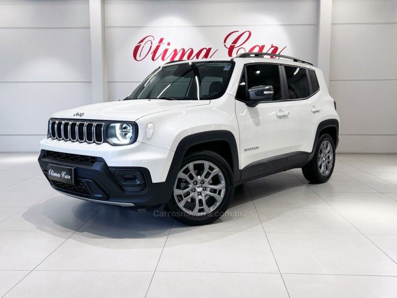 JEEP RENEGADE 1.3 LONGITUDE T270 16V TURBO 2024/2025 ÓTIMA CAR FLORES DA CUNHA / Carros no Vale