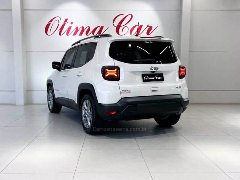JEEP RENEGADE 1.3 LONGITUDE T270 16V TURBO 2024/2025 ÓTIMA CAR FLORES DA CUNHA / Carros no Vale