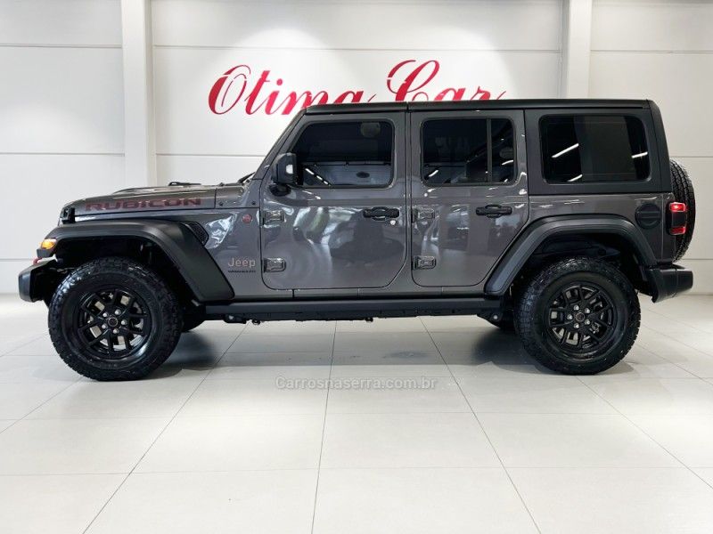 JEEP WRANGLER 2.0 RUBICON 4X4 AT8 16V 2025/2025 ÓTIMA CAR FLORES DA CUNHA / Carros no Vale