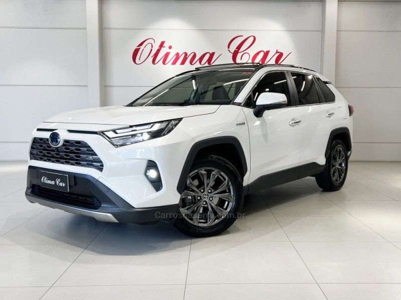 TOYOTA RAV4 2.5 SX CONNECT AWD VVT-IE HYBRID 2023/2023 ÓTIMA CAR FLORES DA CUNHA / Carros no Vale
