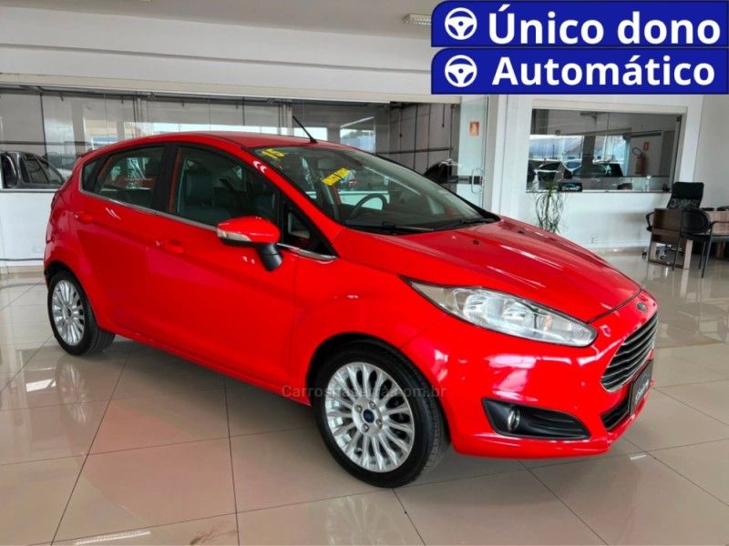FORD FIESTA 1.6 TITANIUM HATCH 16V 2014/2015 CIMIRRO AUTOMÓVEIS TAQUARA / Carros no Vale