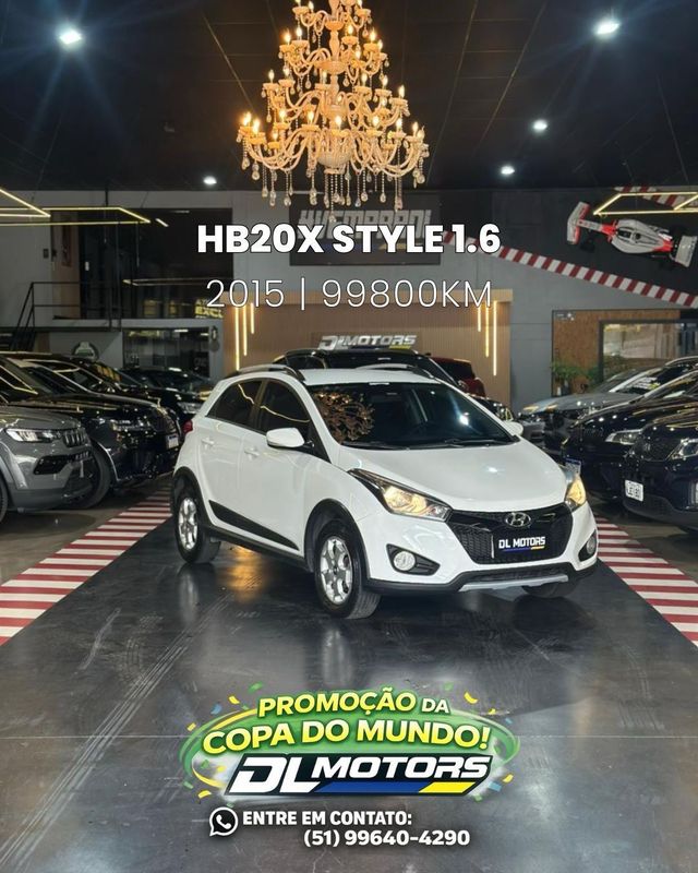 Hyundai Hb20x 1.6a Style 2015/2014 DL MOTORS LAJEADO / Carros no Vale