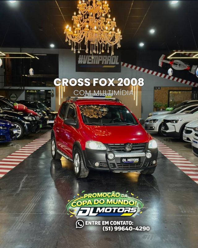 Volkswagen Crossfox 2008/2008 DL MOTORS LAJEADO / Carros no Vale