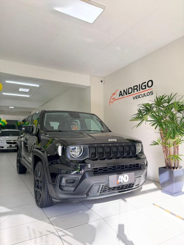 JEEP RENEGADE 1.3 T270 16V TURBO 2024/2025 ANDRIGO VEÍCULOS CAXIAS DO SUL / Carros no Vale