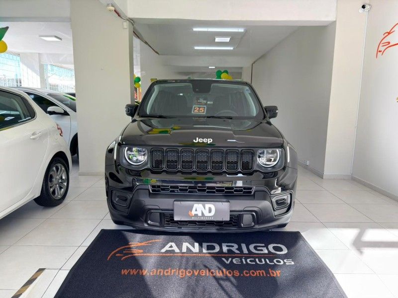JEEP RENEGADE 1.3 T270 16V TURBO 2024/2025 ANDRIGO VEÍCULOS CAXIAS DO SUL / Carros no Vale