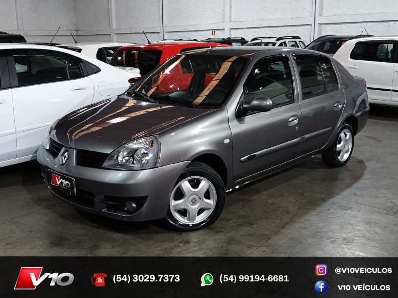 RENAULT CLIO 1.6 PRIVILÉGE SEDAN 16V 2006/2007 V10 VEÍCULOS CAXIAS DO SUL / Carros no Vale RENAULT CLIO 1.6 PRIVILÉGE SEDAN 16V 2006/2007 V10 VEÍCULOS CAXIAS DO SUL / Carros no Vale
