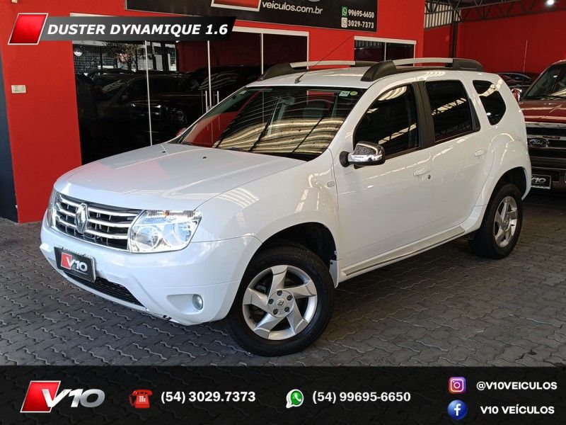 RENAULT DUSTER 1.6 DYNAMIQUE 4X2 16V 2014/2015 V10 VEÍCULOS CAXIAS DO SUL / Carros no Vale