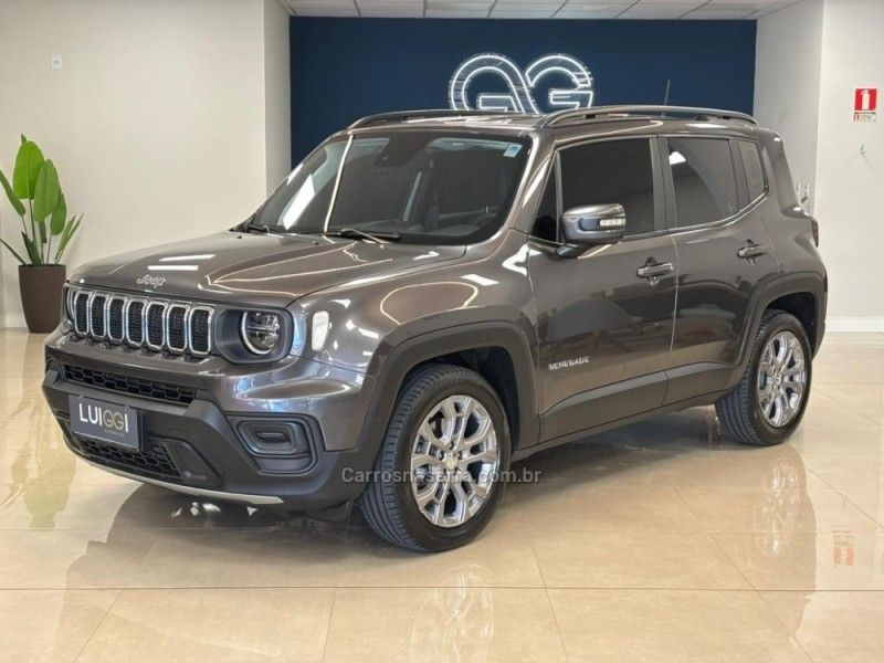 JEEP RENEGADE 1.3 LONGITUDE T270 16V TURBO 2024/2025 LUIGGI AUTOMÓVEIS CARLOS BARBOSA / Carros no Vale JEEP RENEGADE 1.3 LONGITUDE T270 16V TURBO 2024/2025 LUIGGI AUTOMÓVEIS CARLOS BARBOSA / Carros no Vale