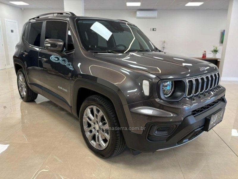 JEEP RENEGADE 1.3 LONGITUDE T270 16V TURBO 2024/2025 LUIGGI AUTOMÓVEIS CARLOS BARBOSA / Carros no Vale JEEP RENEGADE 1.3 LONGITUDE T270 16V TURBO 2024/2025 LUIGGI AUTOMÓVEIS CARLOS BARBOSA / Carros no Vale