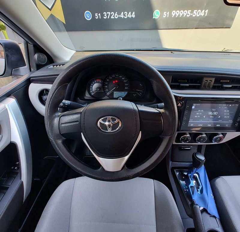 Toyota Corolla GLi 1.8 16V 2018/2018 RENNER AUTOMÓVEIS LAJEADO / Carros no Vale Toyota Corolla GLi 1.8 16V 2018/2018 RENNER AUTOMÓVEIS LAJEADO / Carros no Vale