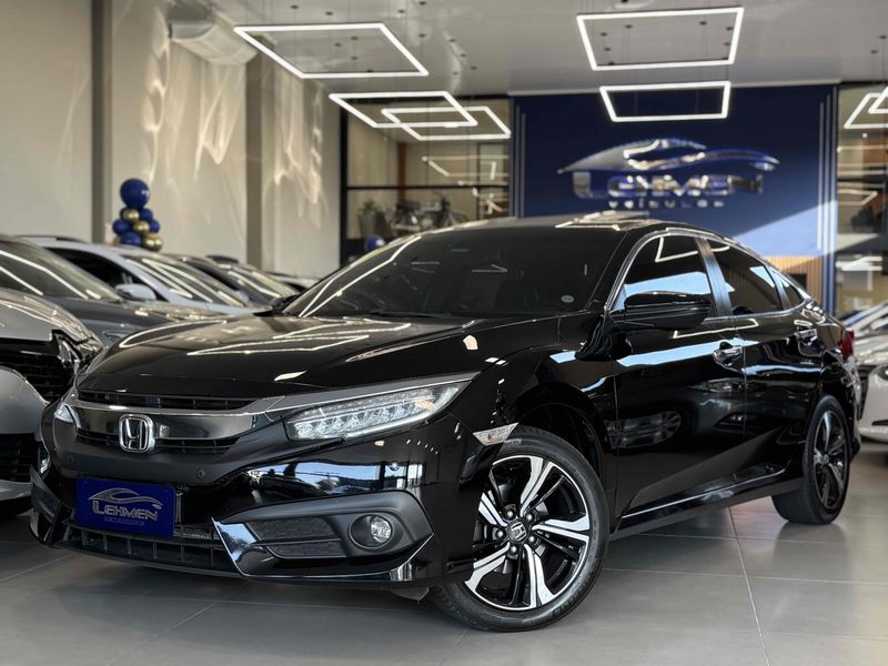 HONDA CIVIC 1.5 16V TURBO TOURING CVT 2016/2017 LEHMEN VEÍCULOS VENÂNCIO AIRES / Carros no Vale HONDA CIVIC 1.5 16V TURBO TOURING CVT 2016/2017 LEHMEN VEÍCULOS VENÂNCIO AIRES / Carros no Vale