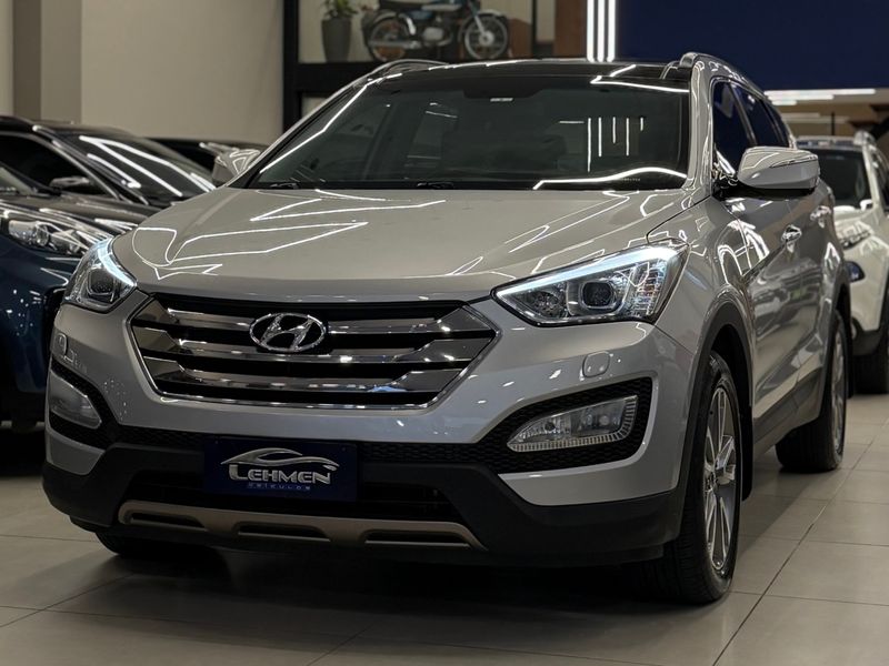 HYUNDAI GRAND SANTA FÉ 3.3 MPFI V6 4WD 2013/2014 LEHMEN VEÍCULOS VENÂNCIO AIRES / Carros no Vale