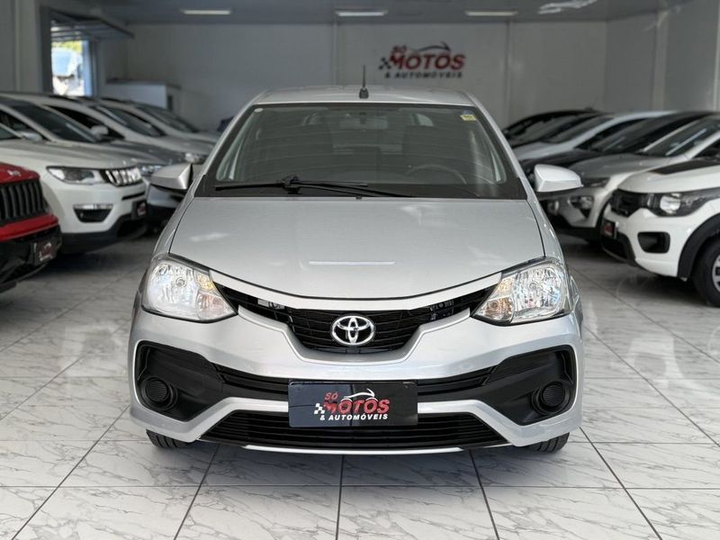 Toyota ETIOS HATCH X 1.3 2018 SÓ MOTOS E AUTOMÓVEIS SANTA CRUZ DO SUL / Carros no Vale
