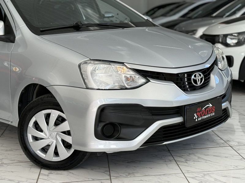 Toyota ETIOS HATCH X 1.3 2018 SÓ MOTOS E AUTOMÓVEIS SANTA CRUZ DO SUL / Carros no Vale