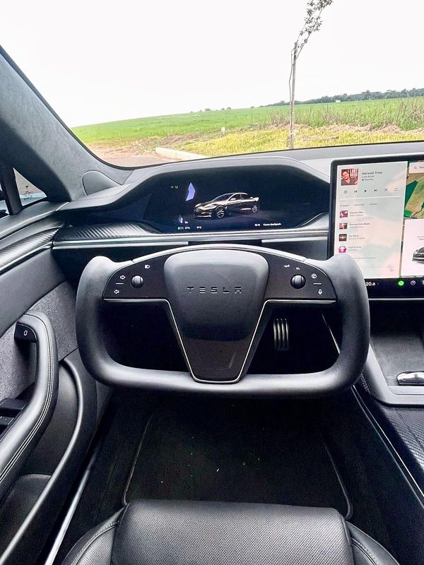 TESLA MODEL S ELÉTRICO PLAID 2021/2021 FÁBIO BERNARDES PORTO ALEGRE / Carros no Vale