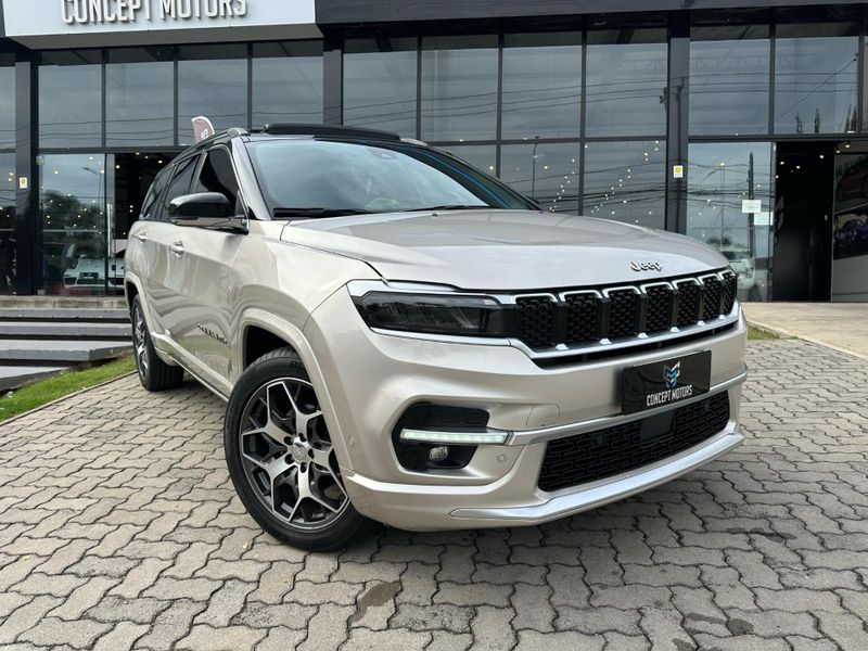 Jeep Commander Overland T270 1.3 TB Flex Aut. 2021/2022 CONCEPT MOTORS PASSO FUNDO / Carros no Vale Jeep Commander Overland T270 1.3 TB Flex Aut. 2021/2022 CONCEPT MOTORS PASSO FUNDO / Carros no Vale