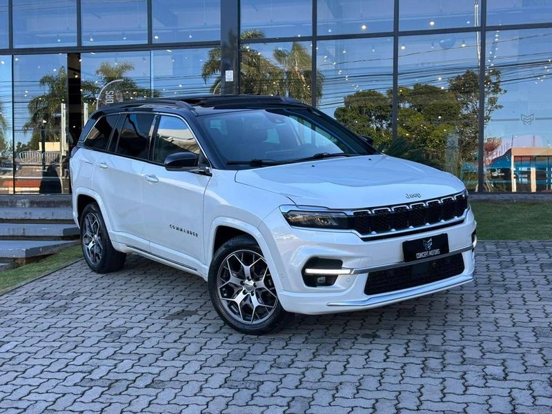 Jeep Commander Overland T270 1.3 TB Flex Aut. 2022/2023 CONCEPT MOTORS PASSO FUNDO / Carros no Vale Jeep Commander Overland T270 1.3 TB Flex Aut. 2022/2023 CONCEPT MOTORS PASSO FUNDO / Carros no Vale