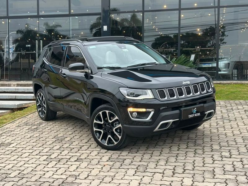 Jeep Compass LIMITED 2.0 4×4 Diesel 16V Aut. 2017/2018 CONCEPT MOTORS PASSO FUNDO / Carros no Vale Jeep Compass LIMITED 2.0 4×4 Diesel 16V Aut. 2017/2018 CONCEPT MOTORS PASSO FUNDO / Carros no Vale