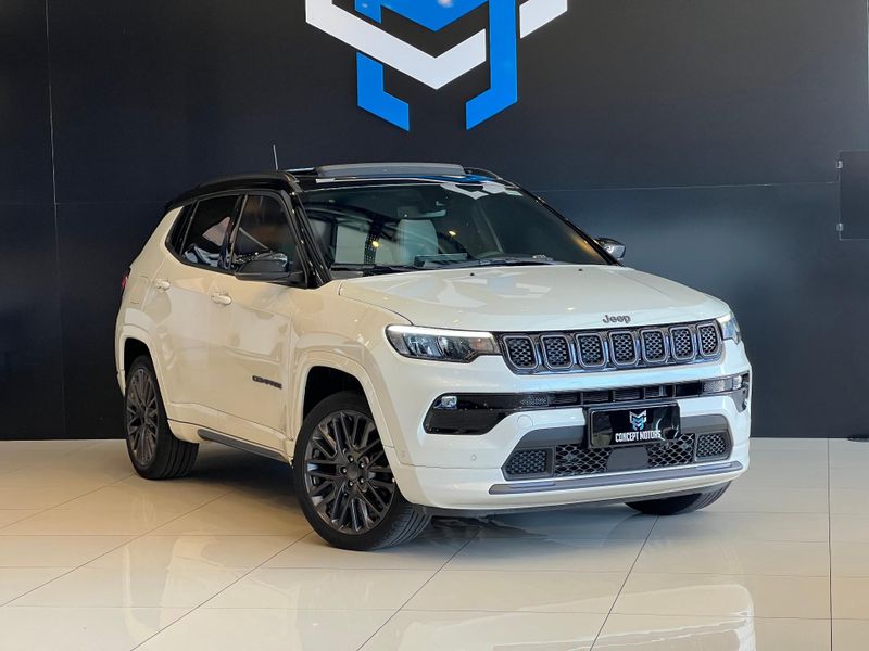 Jeep Compass S T270 1.3 TB 4×2 Flex Aut. 2022/2023 CONCEPT MOTORS PASSO FUNDO / Carros no Vale Jeep Compass S T270 1.3 TB 4×2 Flex Aut. 2022/2023 CONCEPT MOTORS PASSO FUNDO / Carros no Vale