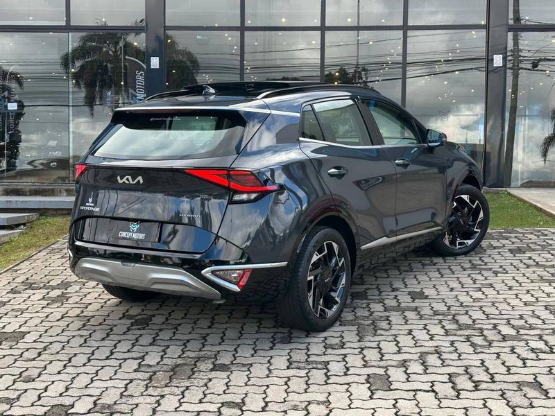 Kia Sportage EX Prestige 1.6 T-GDI (HÃ­brido) 2023/2024 CONCEPT MOTORS PASSO FUNDO / Carros no Vale