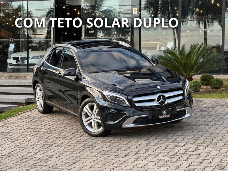 Mercedes-Benz Gla 200 Vision 1.6/1.6 TB 16V Flex Aut. 2014/2015 CONCEPT MOTORS PASSO FUNDO / Carros no Vale Mercedes-Benz Gla 200 Vision 1.6/1.6 TB 16V Flex Aut. 2014/2015 CONCEPT MOTORS PASSO FUNDO / Carros no Vale