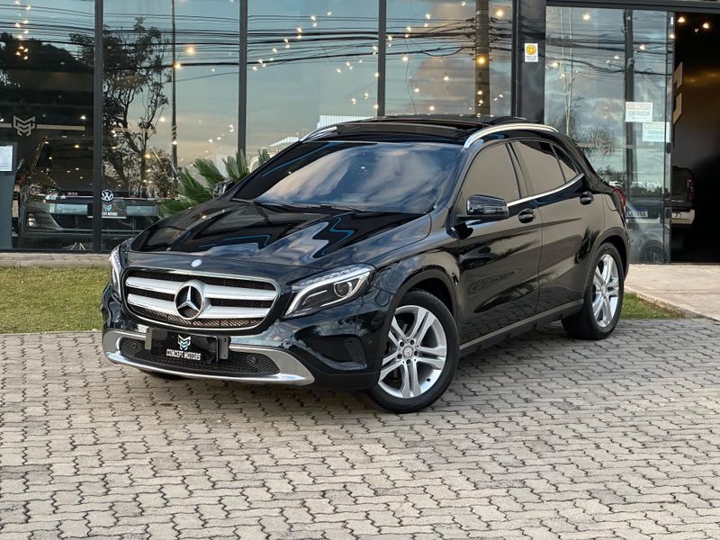 Mercedes-Benz Gla 200 Vision 1.6/1.6 TB 16V Flex Aut. 2014/2015 CONCEPT MOTORS PASSO FUNDO / Carros no Vale Mercedes-Benz Gla 200 Vision 1.6/1.6 TB 16V Flex Aut. 2014/2015 CONCEPT MOTORS PASSO FUNDO / Carros no Vale