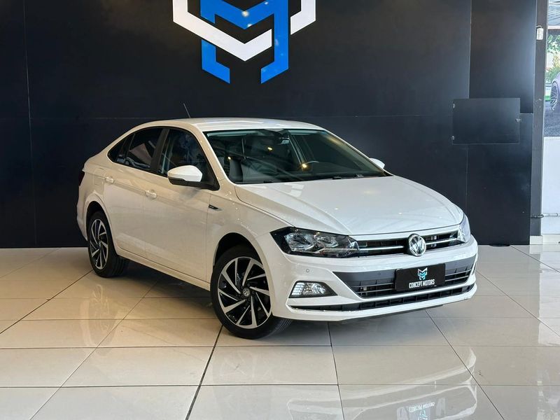 Volkswagen Virtus Highline 200 TSI 1.0 Flex 12V Aut 2021/2022 CONCEPT MOTORS PASSO FUNDO / Carros no Vale Volkswagen Virtus Highline 200 TSI 1.0 Flex 12V Aut 2021/2022 CONCEPT MOTORS PASSO FUNDO / Carros no Vale