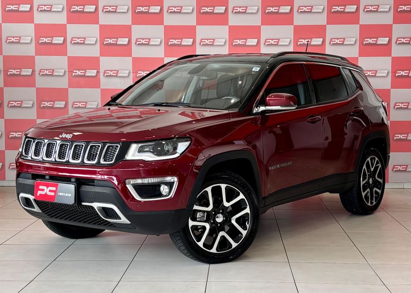 Jeep COMPASS LIMITED 2.0 4×4 16V 2019/2019 PC VEÍCULOS SANTA CRUZ DO SUL / Carros no Vale Jeep COMPASS LIMITED 2.0 4×4 16V 2019/2019 PC VEÍCULOS SANTA CRUZ DO SUL / Carros no Vale