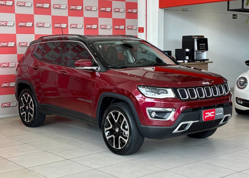 Jeep COMPASS LIMITED 2.0 4×4 16V 2019/2019 PC VEÍCULOS SANTA CRUZ DO SUL / Carros no Vale Jeep COMPASS LIMITED 2.0 4×4 16V 2019/2019 PC VEÍCULOS SANTA CRUZ DO SUL / Carros no Vale