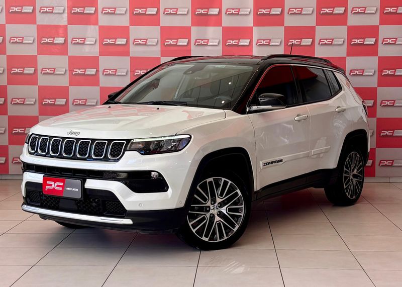 Jeep COMPASS LIMITED T270 1.3 TB 4×2 2023/2024 PC VEÍCULOS SANTA CRUZ DO SUL / Carros no Vale Jeep COMPASS LIMITED T270 1.3 TB 4×2 2023/2024 PC VEÍCULOS SANTA CRUZ DO SUL / Carros no Vale