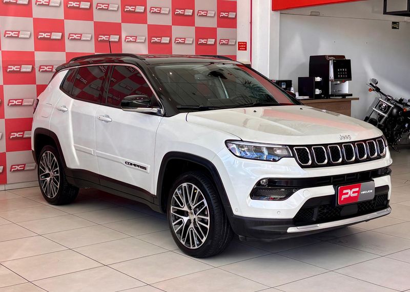 Jeep COMPASS LIMITED T270 1.3 TB 4×2 2023/2024 PC VEÍCULOS SANTA CRUZ DO SUL / Carros no Vale Jeep COMPASS LIMITED T270 1.3 TB 4×2 2023/2024 PC VEÍCULOS SANTA CRUZ DO SUL / Carros no Vale