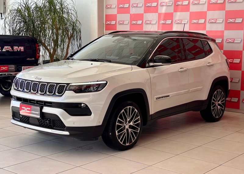 Jeep COMPASS LIMITED T270 1.3 TB 4×2 2023/2024 PC VEÍCULOS SANTA CRUZ DO SUL / Carros no Vale Jeep COMPASS LIMITED T270 1.3 TB 4×2 2023/2024 PC VEÍCULOS SANTA CRUZ DO SUL / Carros no Vale