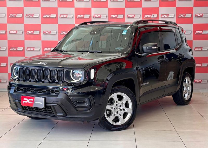 Jeep Renegade Sport T270 1.3 TB 4×2 2022/2023 PC VEÍCULOS SANTA CRUZ DO SUL / Carros no Vale Jeep Renegade Sport T270 1.3 TB 4×2 2022/2023 PC VEÍCULOS SANTA CRUZ DO SUL / Carros no Vale