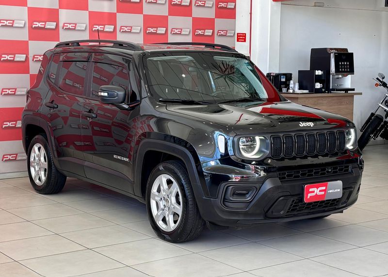 Jeep Renegade Sport T270 1.3 TB 4×2 2022/2023 PC VEÍCULOS SANTA CRUZ DO SUL / Carros no Vale Jeep Renegade Sport T270 1.3 TB 4×2 2022/2023 PC VEÍCULOS SANTA CRUZ DO SUL / Carros no Vale