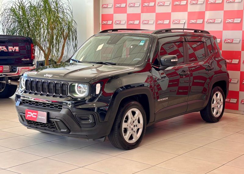 Jeep Renegade Sport T270 1.3 TB 4×2 2022/2023 PC VEÍCULOS SANTA CRUZ DO SUL / Carros no Vale Jeep Renegade Sport T270 1.3 TB 4×2 2022/2023 PC VEÍCULOS SANTA CRUZ DO SUL / Carros no Vale