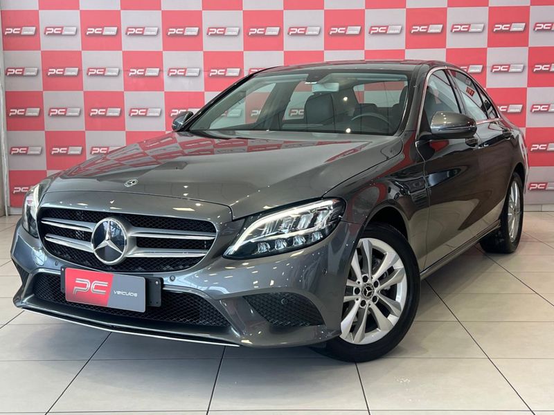 Mercedes-Benz C-200 1.5 TB 16V 183cv (Híbrido) 2018/2019 PC VEÍCULOS SANTA CRUZ DO SUL / Carros no Vale
