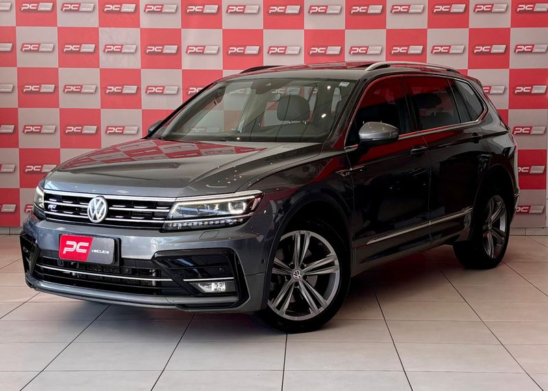 VOLKSWAGEN TIGUAN Allspac R-Line 350 TSI 2.0 4×4 2018/2018 PC VEÍCULOS SANTA CRUZ DO SUL / Carros no Vale
