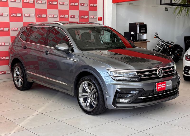 VOLKSWAGEN TIGUAN Allspac R-Line 350 TSI 2.0 4×4 2018/2018 PC VEÍCULOS SANTA CRUZ DO SUL / Carros no Vale