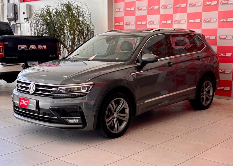 VOLKSWAGEN TIGUAN Allspac R-Line 350 TSI 2.0 4×4 2018/2018 PC VEÍCULOS SANTA CRUZ DO SUL / Carros no Vale