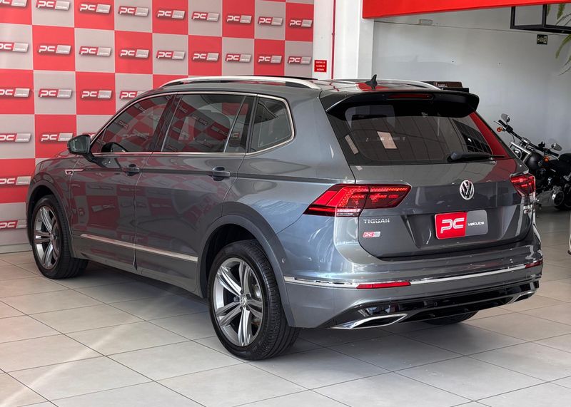 VOLKSWAGEN TIGUAN Allspac R-Line 350 TSI 2.0 4×4 2018/2018 PC VEÍCULOS SANTA CRUZ DO SUL / Carros no Vale