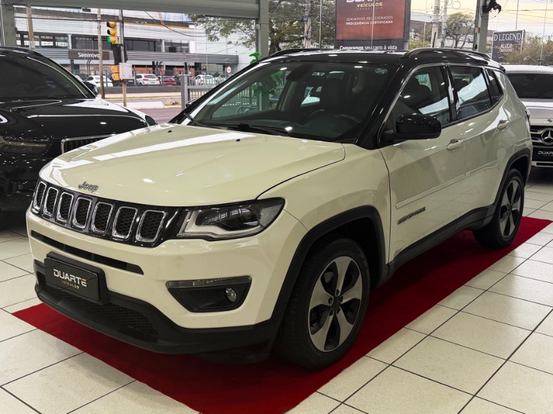 JEEP COMPASS 2.0 16V FLEX LONGITUDE AUTOMÁTICO 2017/2018 DUARTE VEÍCULOS PORTO ALEGRE / Carros no Vale JEEP COMPASS 2.0 16V FLEX LONGITUDE AUTOMÁTICO 2017/2018 DUARTE VEÍCULOS PORTO ALEGRE / Carros no Vale