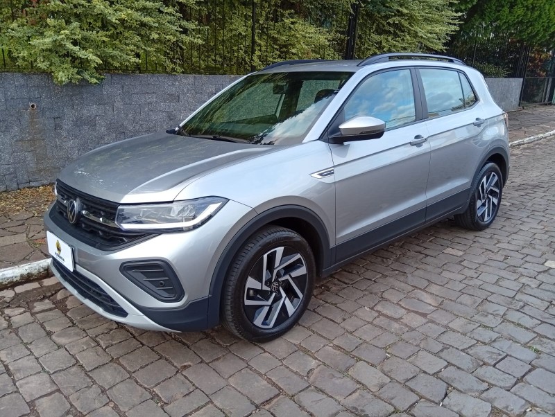 VOLKSWAGEN T-CROSS COMFORTLINE 1.0 TSI 2024/2025 ALTERNATIVA VEÍCULOS LAJEADO / Carros no Vale