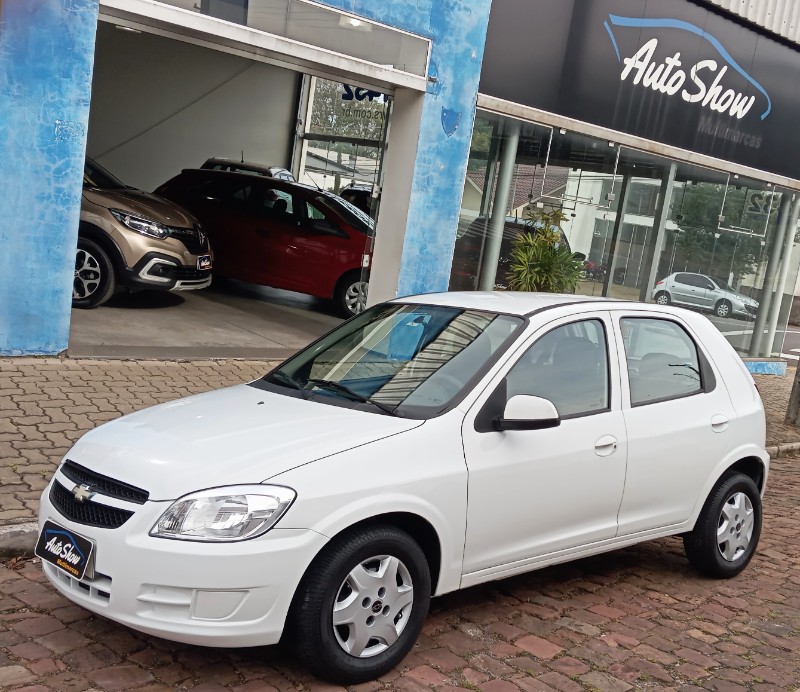 CHEVROLET CELTA SPIRIT/ LT 1.0 MPFI 8V FLEXP. 5P 2012/2013 AUTO SHOW SANTA CRUZ DO SUL / Carros no Vale