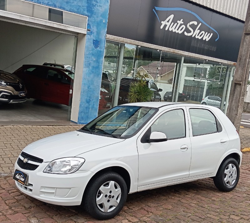 CHEVROLET CELTA SPIRIT/ LT 1.0 MPFI 8V FLEXP. 5P 2012/2013 AUTO SHOW SANTA CRUZ DO SUL / Carros no Vale