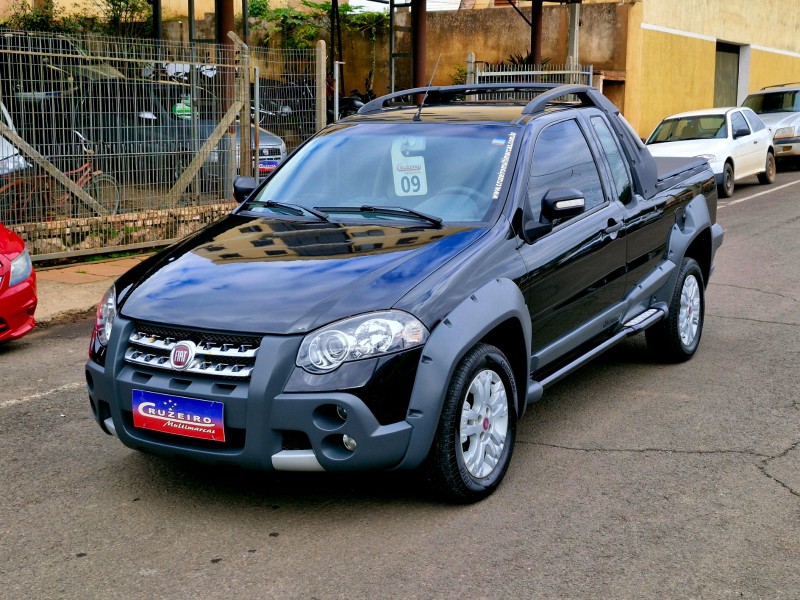 FIAT STRADA ADVENTURE 1.8 2009/2009 CRUZEIRO MULTIMARCAS CRUZEIRO DO SUL / Carros no Vale